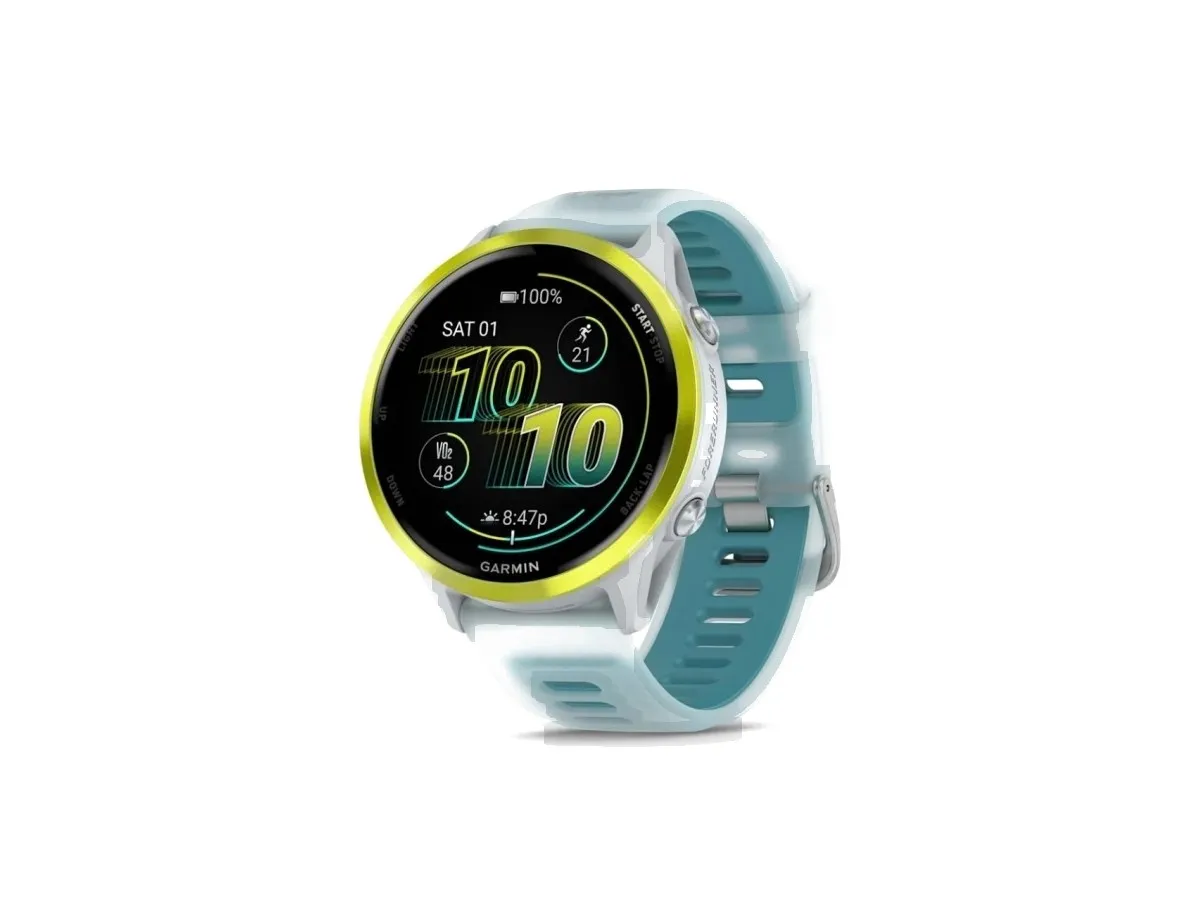Garmin Forerunner 570 på vit bakgrund