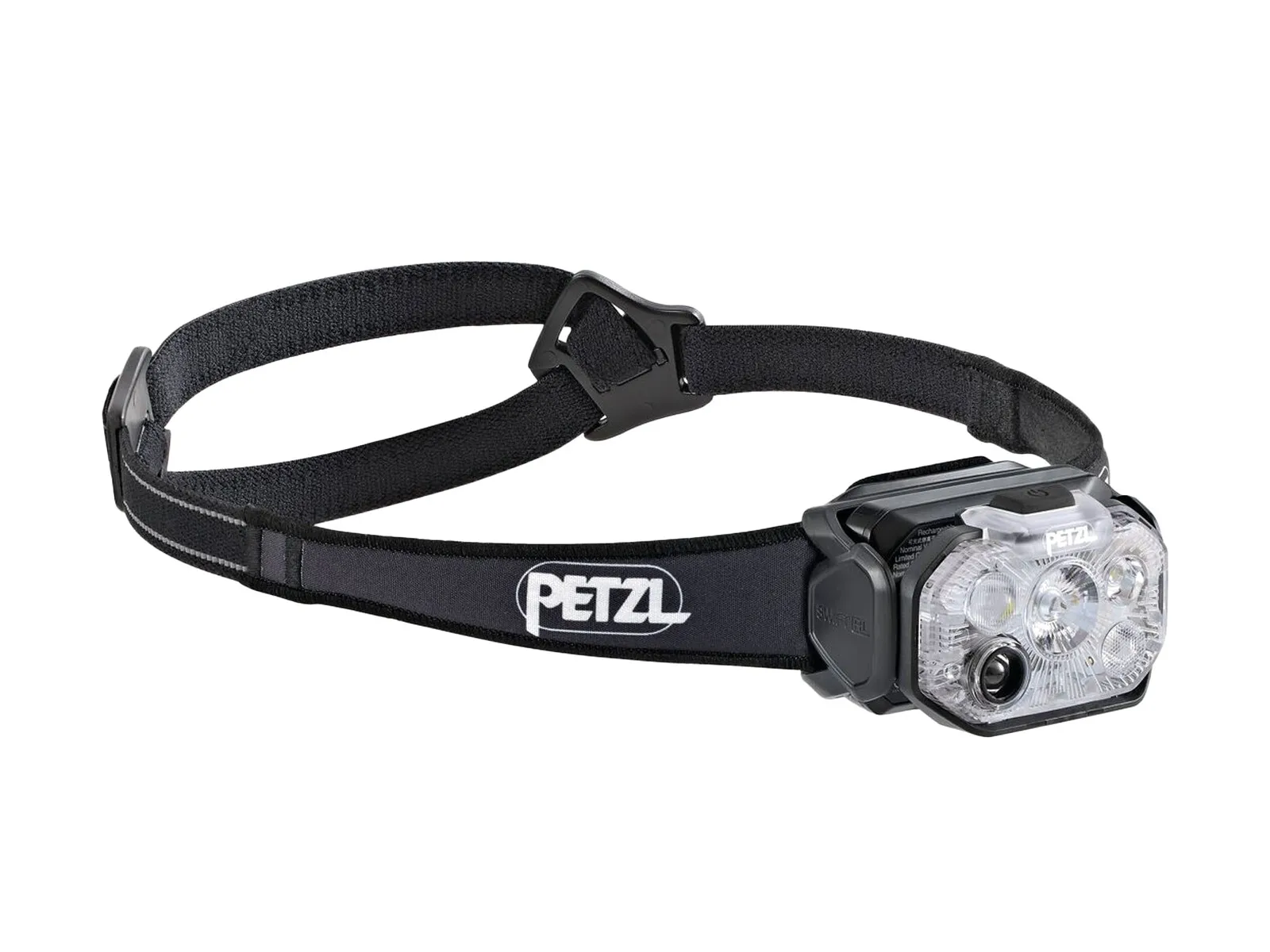 Petzl Swift RL Classic pannlampa på vit bakgrund